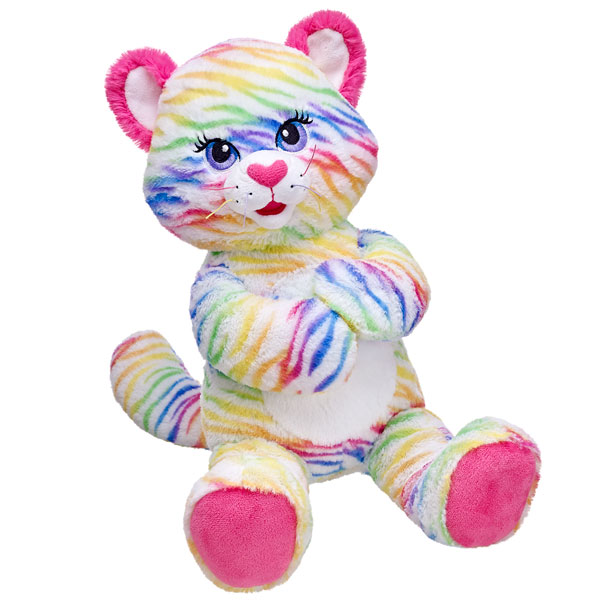 Sally - Rainbow Stripes Tiger