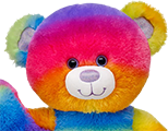 Sunshine Bear - Rainbow Glitter Bear